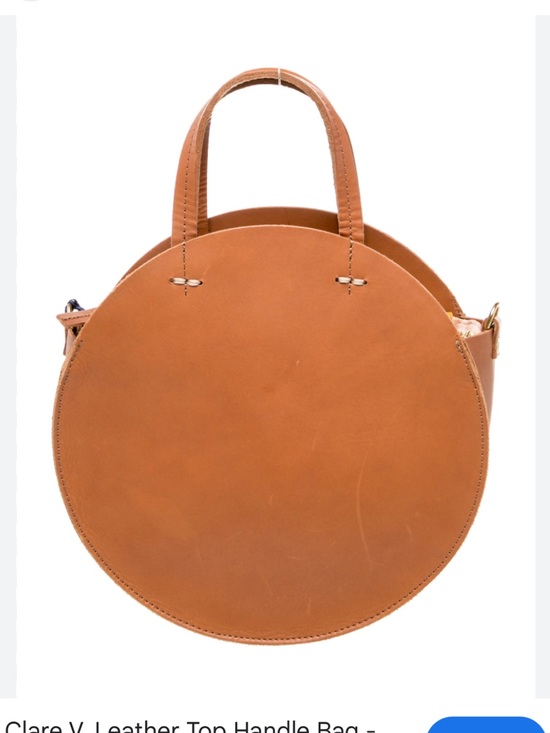 Clare V Handbags - Clare V letter AM  Leather  Bag in brown- Women's Fashion